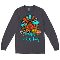 Smoke happy turkey day Long Sleeve Tee - JahusDesignShop