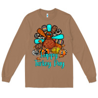 Toasted Coconut happy turkey day Long Sleeve Tee - JahusDesignShop