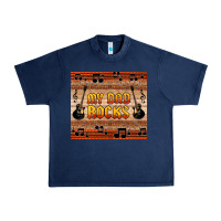 Navy my dad rocks Urban Heavy Tee - HRA Design Shop