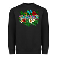 Black summer Heavyweight Sweatshirt - SublimationCraftShop