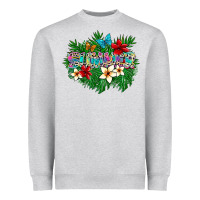 Heather Grey summer Heavyweight Sweatshirt - SublimationCraftShop