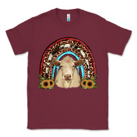 Burgundy charolais  rainbow Classic Tee - JahusDesignShop