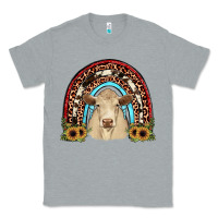 Heather Grey charolais  rainbow Classic Tee - JahusDesignShop