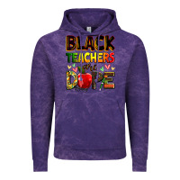 Cloud Purple black teachers are dope Vintage Hoodie - Zillion Design Studio