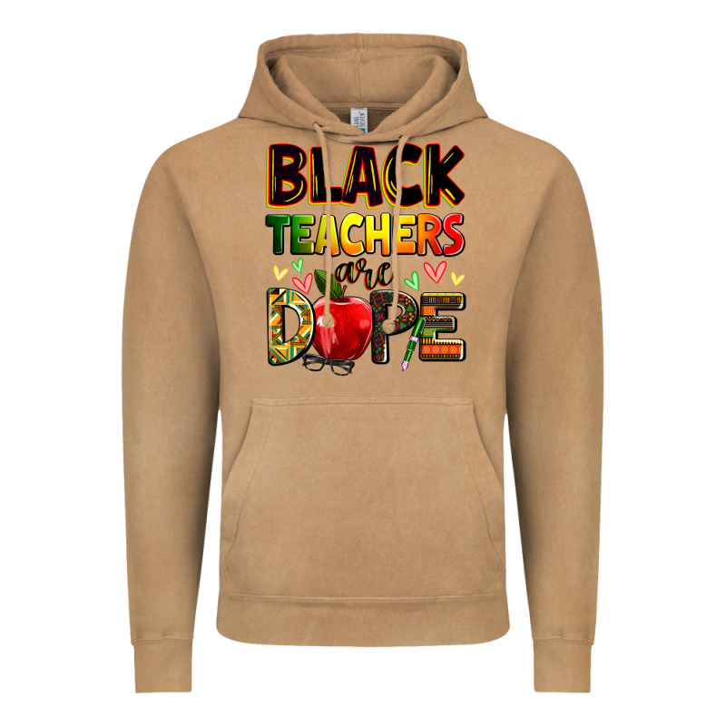 Black Teachers Are Dope Vintage Hoodie by Zillion Design Studio | Teevron