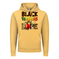 Vintage Mustard black teachers are dope Vintage Hoodie - Zillion Design Studio