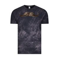 Cloud Black brown moustache fa element Vintage Tee - FaDigitalArtStudio
