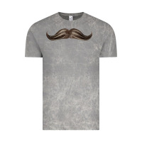 Cloud Rock brown moustache fa element Vintage Tee - FaDigitalArtStudio