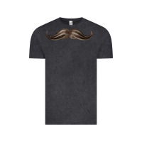 Vintage Black brown moustache fa element Vintage Tee - FaDigitalArtStudio
