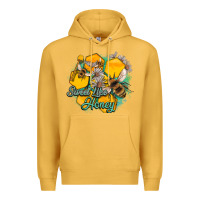 Mustard sweet like honey Premium Hoodie - Artiststas