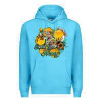 Ocean Blue sweet like honey Premium Hoodie - Artiststas