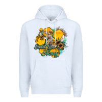 White sweet like honey Premium Hoodie - Artiststas