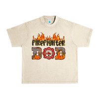 Sandshell firefighter dad Urban Heavy Tee - HRA Design Shop