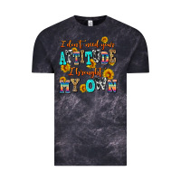 Cloud Black i dont need your attitude i brought my own Vintage Tee - AdoDesignShop