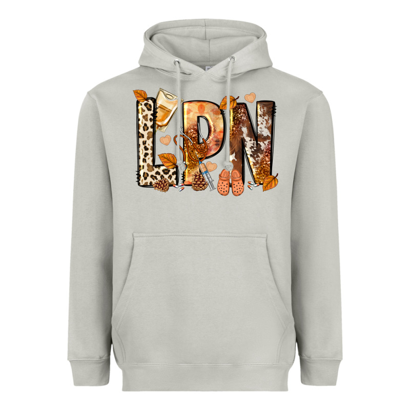 Lpn Licensed Practical Nurse Heavyweight Hoodie by NancyCooperArtShop | Teevron