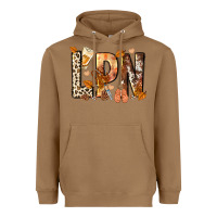 Toasted Coconut lpn licensed practical nurse Heavyweight Hoodie - NancyCooperArtShop