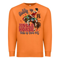 Carrot giddy up jingle horse pick up your feet Premium Sweatshirt - MaliasSmallBusiness