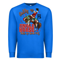 True Royal giddy up jingle horse pick up your feet Premium Sweatshirt - MaliasSmallBusiness