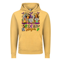 Vintage Mustard Spooky Season Gnomes Vintage Hoodie - texasbilliewilder