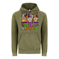 Vintage Olive Spooky Season Gnomes Vintage Hoodie - texasbilliewilder