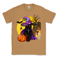 Toasted Coconut black witch cat coffin and moon Classic Tee - BundleAndBundleShop