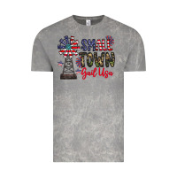 Cloud Rock small town gail usa Vintage Tee - CowhideDigitalArt