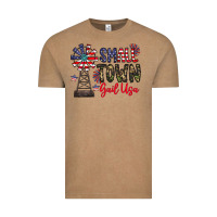 Vintage Coffee small town gail usa Vintage Tee - CowhideDigitalArt