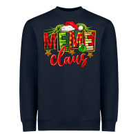 Navy Christmas meme claus Heavyweight Sweatshirt - FaDigitalArtStudio