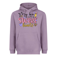 Lavender my bus full of sweet hearts Heavyweight Hoodie - MaliasSmallBusiness