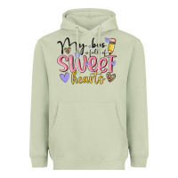 Matcha my bus full of sweet hearts Heavyweight Hoodie - MaliasSmallBusiness