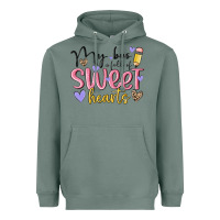 Sage my bus full of sweet hearts Heavyweight Hoodie - MaliasSmallBusiness
