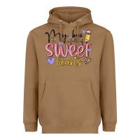 Toasted Coconut my bus full of sweet hearts Heavyweight Hoodie - MaliasSmallBusiness