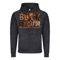 Vintage Black black educator by popular demand Vintage Hoodie - Zillion Design Studio