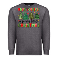 Charcoal Heather have yourself a merry little christmas Premium Sweatshirt - MaliasSmallBusiness