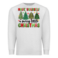 Oatmeal Heather have yourself a merry little christmas Premium Sweatshirt - MaliasSmallBusiness