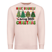 Pale Pink have yourself a merry little christmas Premium Sweatshirt - MaliasSmallBusiness