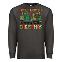 Smoke have yourself a merry little christmas Premium Sweatshirt - MaliasSmallBusiness