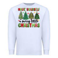 White have yourself a merry little christmas Premium Sweatshirt - MaliasSmallBusiness