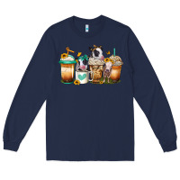 Navy heifers coffee cups Long Sleeve Tee - Jasminsmagicworld