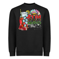 Black sweet summer time Heavyweight Sweatshirt - SublimationCraftShop