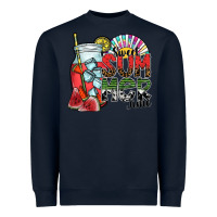 Navy sweet summer time Heavyweight Sweatshirt - SublimationCraftShop