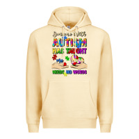 Pina Colada someone with autism has taught me love needs no wo Premium Hoodie - Artiststas