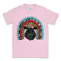 Bubblegum Pink black angus  rainbow Classic Tee - JahusDesignShop