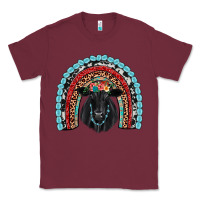 Burgundy black angus  rainbow Classic Tee - JahusDesignShop
