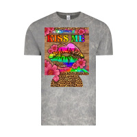 Cloud Rock lgbtq kiss me  can cooler Vintage Tee - HRA Design Shop