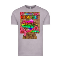 Vintage Zinc lgbtq kiss me  can cooler Vintage Tee - HRA Design Shop