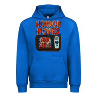 Cobalt Horror Movies and Chill Urban Hoodie - texasbilliewilder