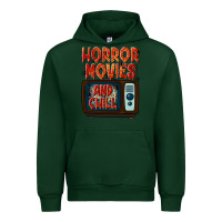 Forest Green Horror Movies and Chill Urban Hoodie - texasbilliewilder