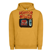 Pigment Peanut Butter Horror Movies and Chill Urban Hoodie - texasbilliewilder