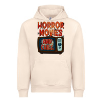 Sandshell Horror Movies and Chill Urban Hoodie - texasbilliewilder